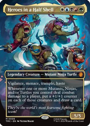 Heroes in a Half Shell (Borderless) |  (006) [Teenage Mutant Ninja Turtles]