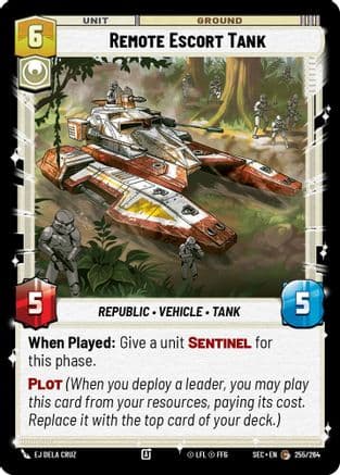Remote Escort Tank |  (255/264)  [Secrets of Power]
