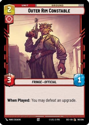 Outer Rim Constable |  (163/264)  [Secrets of Power]