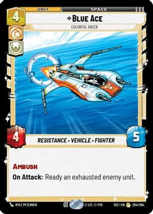 Blue Ace - Colorful Racer |  (204/264)  [Secrets of Power]
