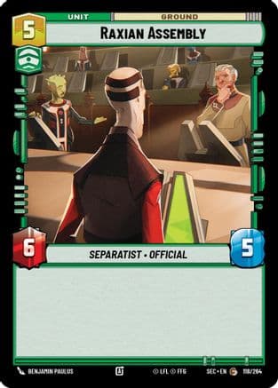 Raxian Assembly |  (118/264)  [Secrets of Power]