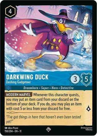 Darkwing Duck - Dashing Gadgeteer |  (150/204) [Winterspell]