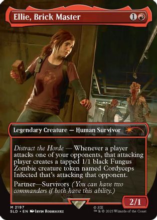 Ellie, Brick Master |  (2197) [Secret Lair Drop Series]