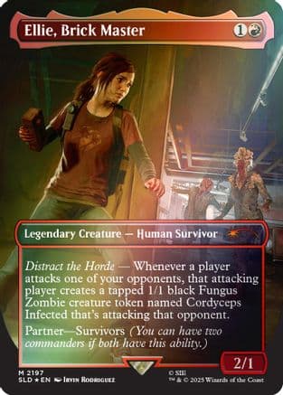 Ellie, Brick Master (Rainbow Foil) |  Foil (2197) [Secret Lair Drop Series]