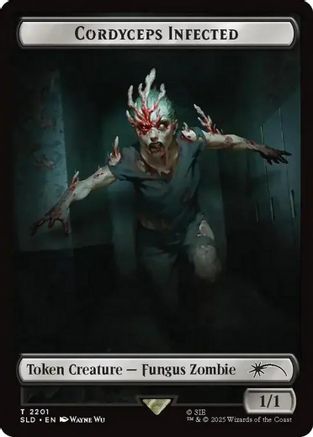 Cordyceps Infected Token (2201) |  (2201) [Secret Lair Drop Series]