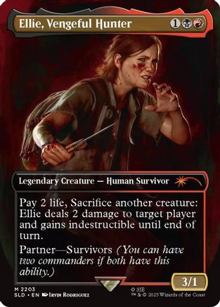 Ellie, Vengeful Hunter |  (2203) [Secret Lair Drop Series]