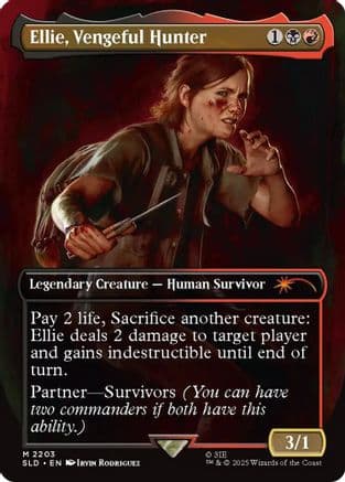 Ellie, Vengeful Hunter |  (2203) [Secret Lair Drop Series]