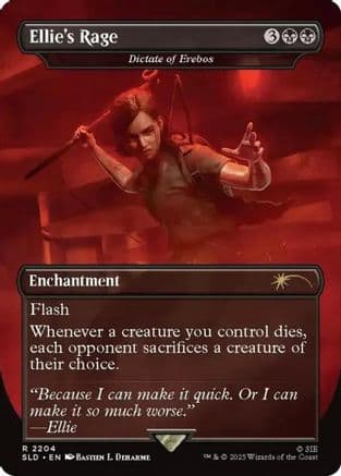 Ellie's Rage - Dictate of Erebos |  (2204) [Secret Lair Drop Series]