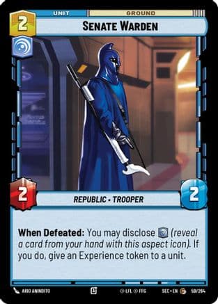 Senate Warden |  (59/264)  [Secrets of Power]