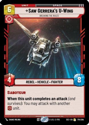 Saw Gerrera's U-Wing - Breaking the Rules |  (174/264)  [Secrets of Power]