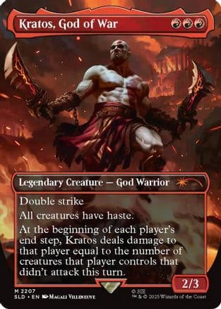 Kratos, God of War |  Foil (2207) [Secret Lair Drop Series]