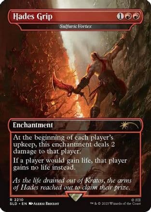 Hades Grip - Sulfuric Vortex |  Foil (2210) [Secret Lair Drop Series]