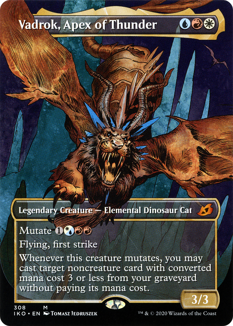 Vadrok, Apex of Thunder (Showcase) [Ikoria: Lair of Behemoths] Foil