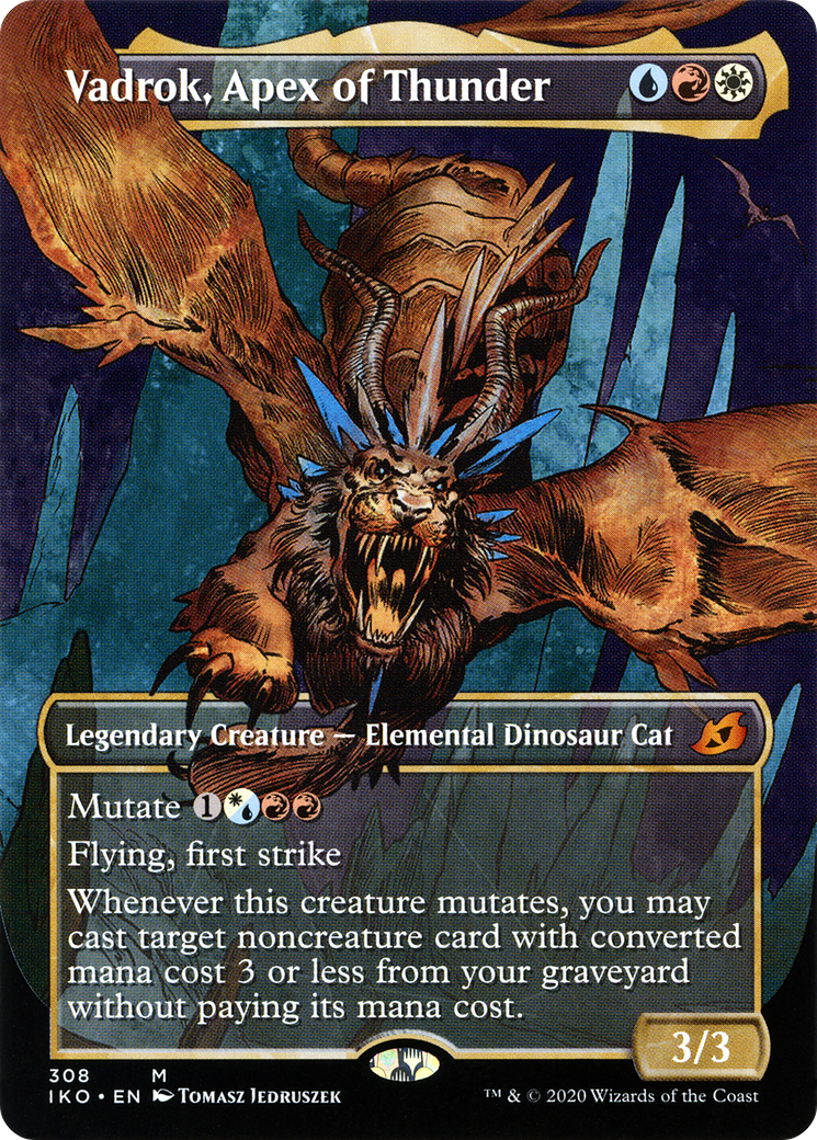 Vadrok, Apex of Thunder (Showcase) [Ikoria: Lair of Behemoths] Foil