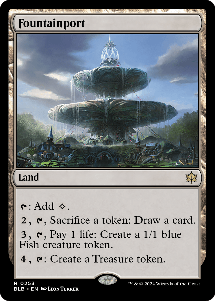 Fountainport [Bloomburrow] Foil