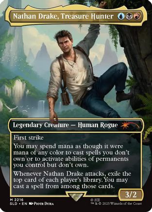 Nathan Drake, Treasure Hunter |  (2216) [Secret Lair Drop Series]