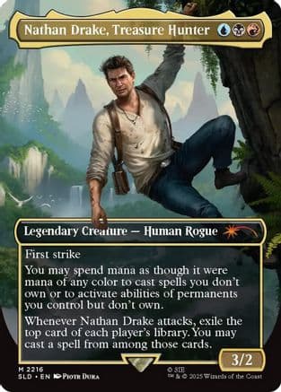 Nathan Drake, Treasure Hunter |  (2216) [Secret Lair Drop Series]