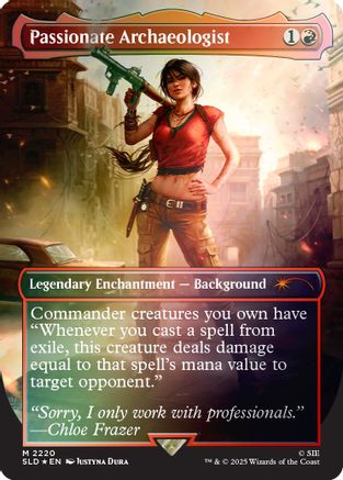 Passionate Archaeologist (Rainbow Foil) |  Foil (2220) [Secret Lair Drop Series]
