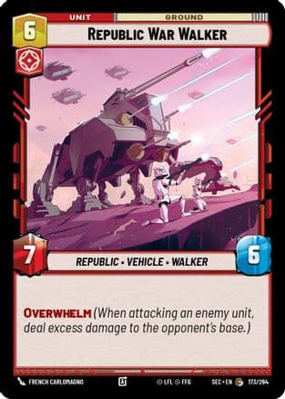 Republic War Walker |  (173/264)  [Secrets of Power]