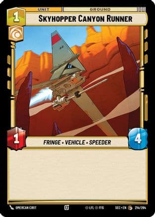 Skyhopper Canyon Runner |  (214/264)  [Secrets of Power]