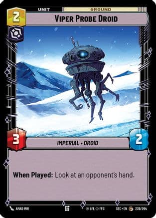 Viper Probe Droid |  (239/264)  [Secrets of Power]