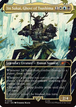 Jin Sakai, Ghost of Tsushima |  (2226) [Secret Lair Drop Series]