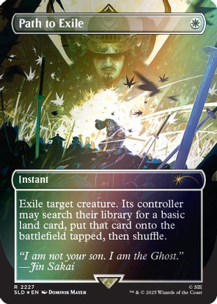Path to Exile (2227) (Rainbow Foil) |  Foil (2227) [Secret Lair Drop Series]