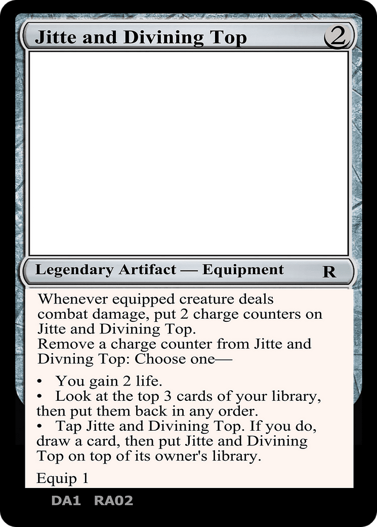Jitte and Divining Top (DA1-RA02C) - Unknown Event