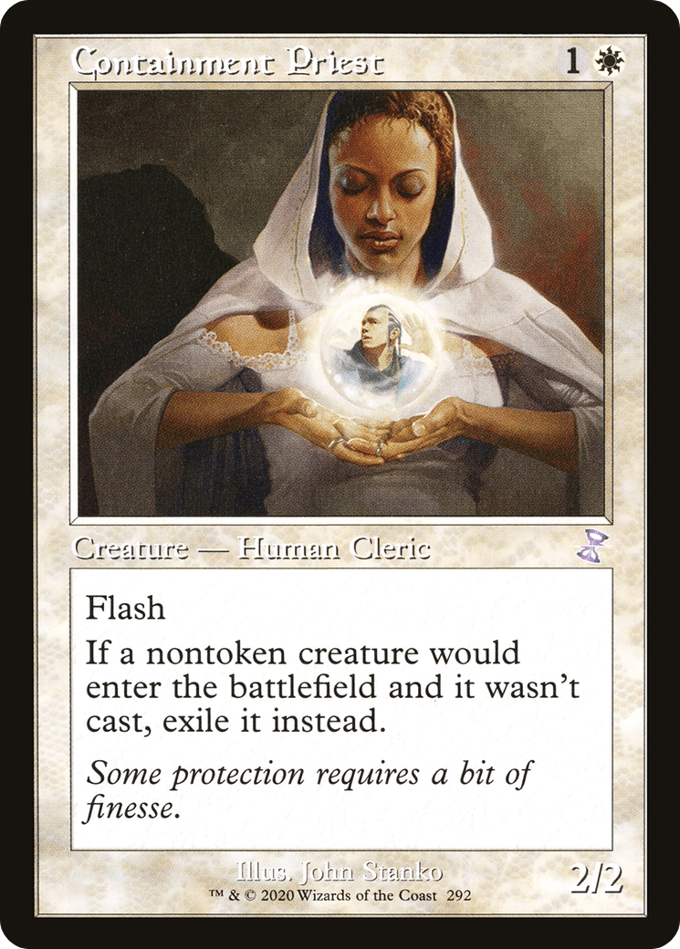 Containment Priest (Timeshifted) [Time Spiral Remastered] Foil