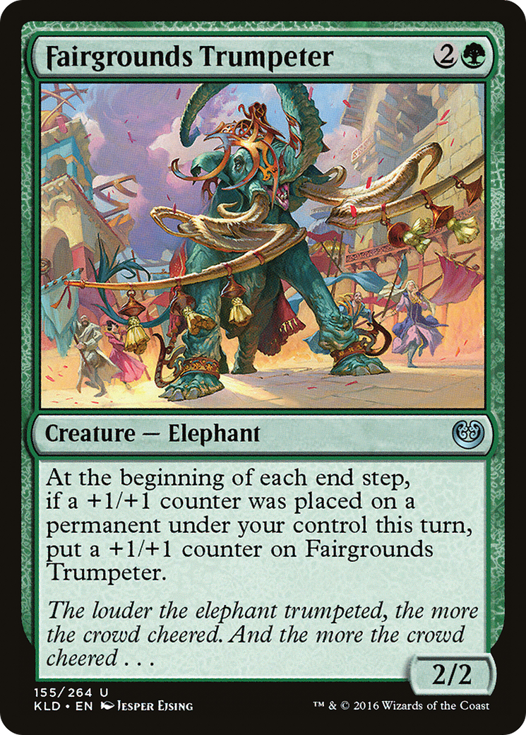 Fairgrounds Trumpeter [Kaladesh] Foil