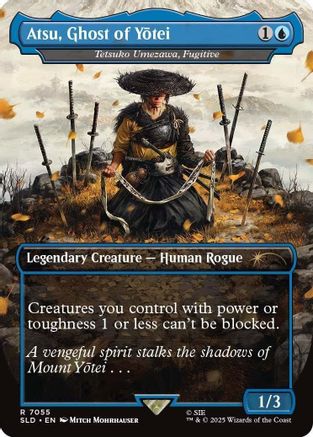 Atsu, Ghost of Yotei - Tetsuko Umezawa, Fugitive |  (7055) [Secret Lair Drop Series]