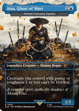 Atsu, Ghost of Yotei - Tetsuko Umezawa, Fugitive |  (7055) [Secret Lair Drop Series]