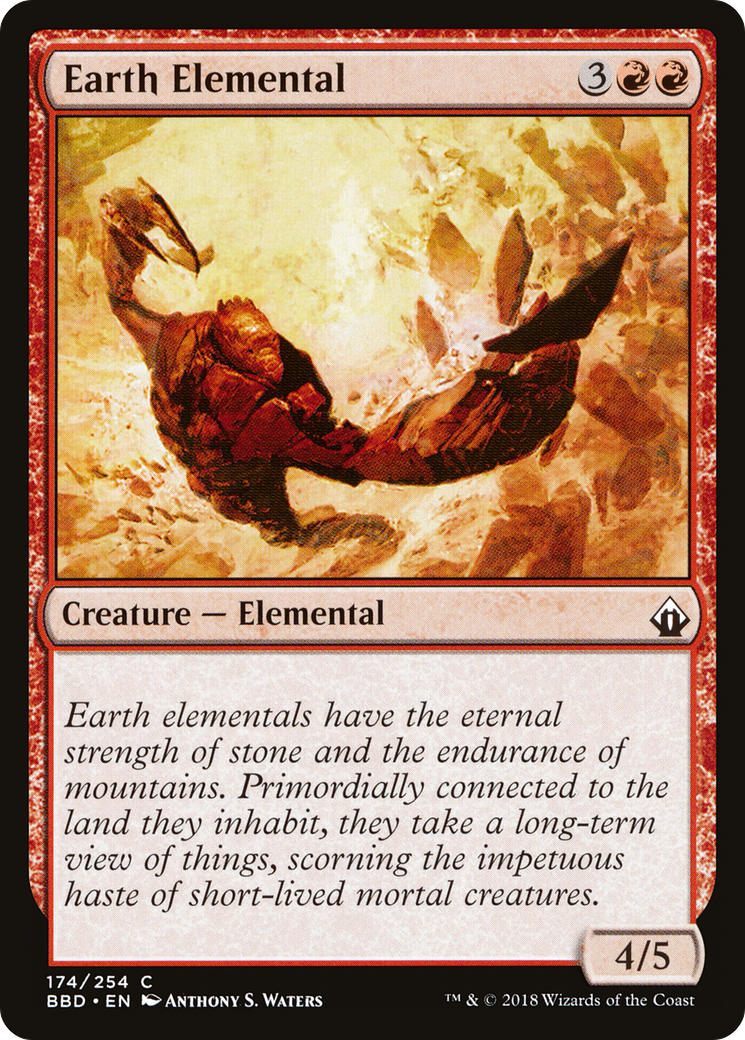 Earth Elemental [Battlebond] Foil