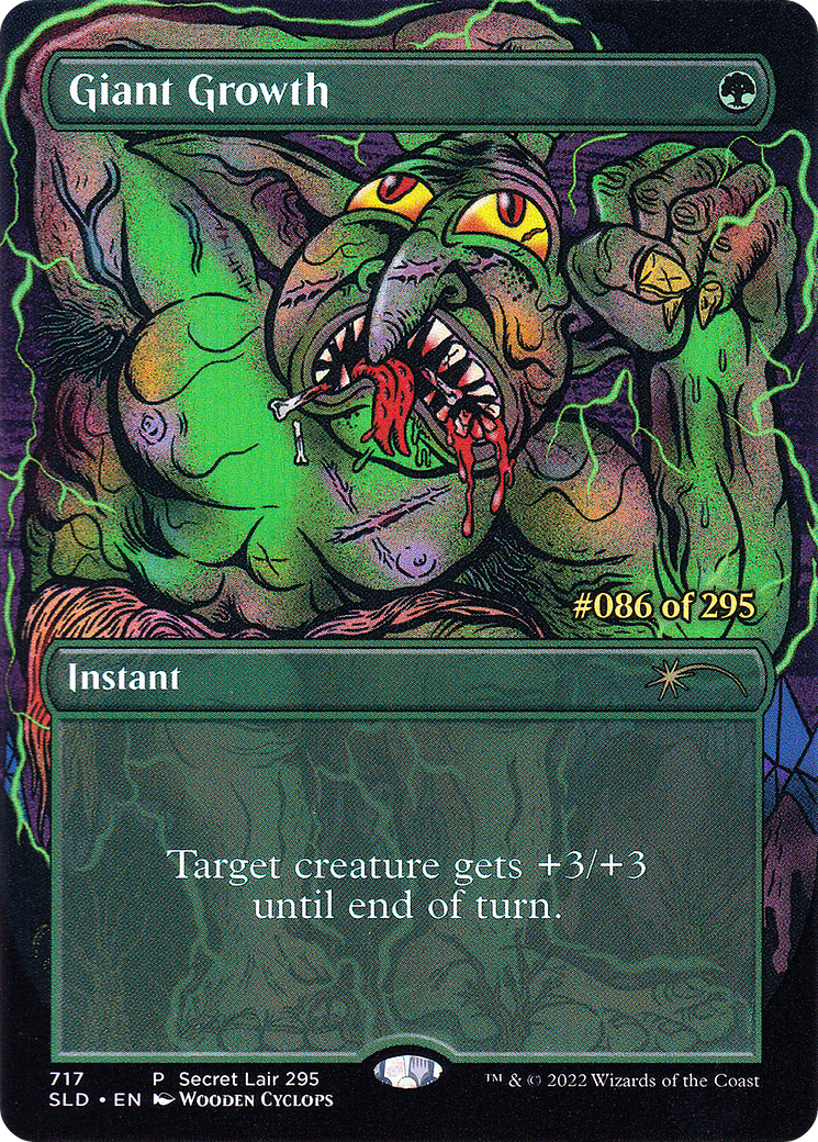 Giant Growth (Serialized) [Secret Lair Drop Promos] Foil