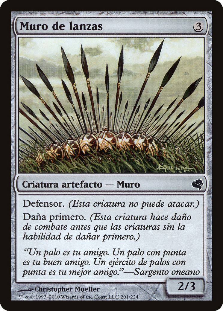 Wall of Spears (PS11-201) - Salvat 2011