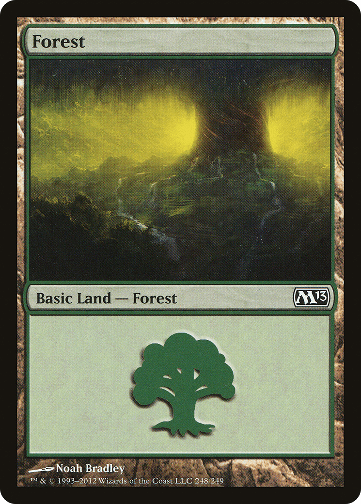 Forest (248) [Magic 2013] Foil