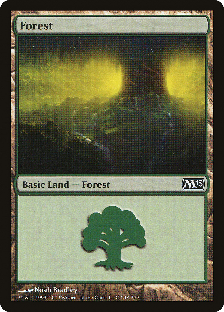 Forest (248) [Magic 2013] Foil