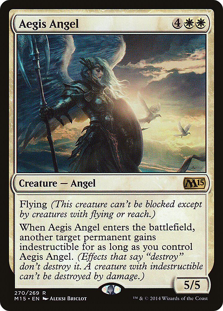 Aegis Angel (270) [Magic 2015]  Foil
