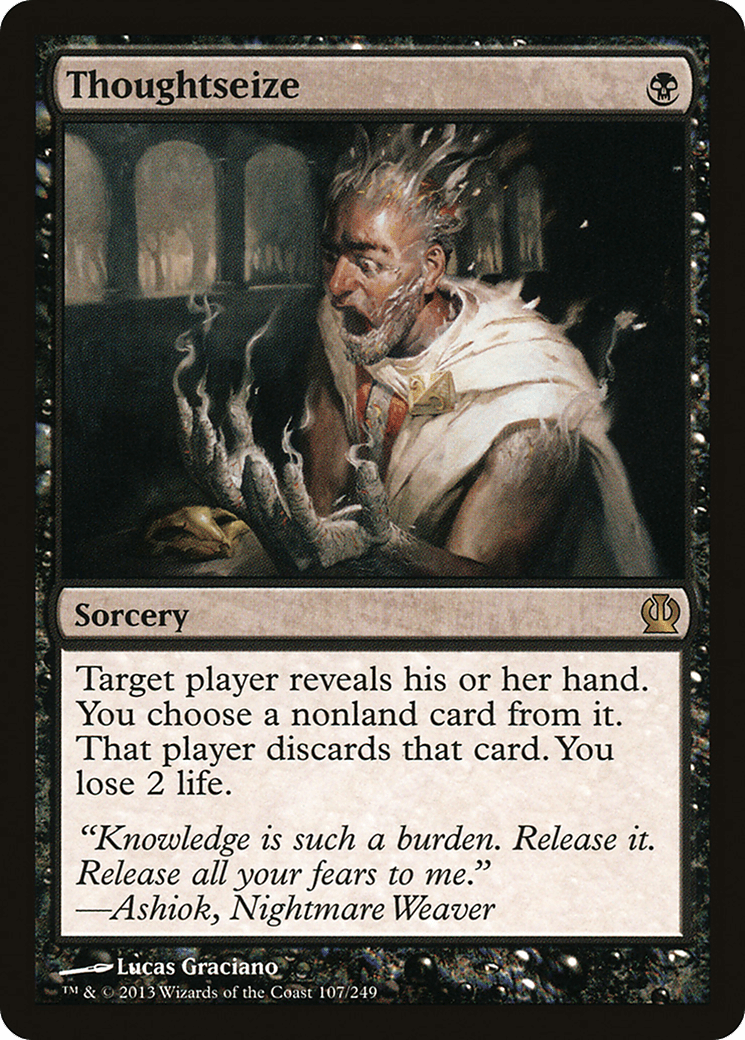 Thoughtseize [Theros] Foil