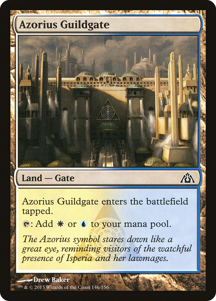 Azorius Guildgate [Dragon's Maze] Foil
