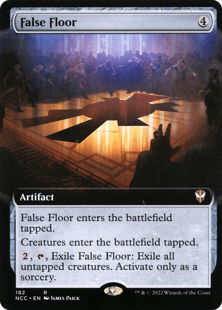 False Floor (Extended Art) [Streets of New Capenna Commander]