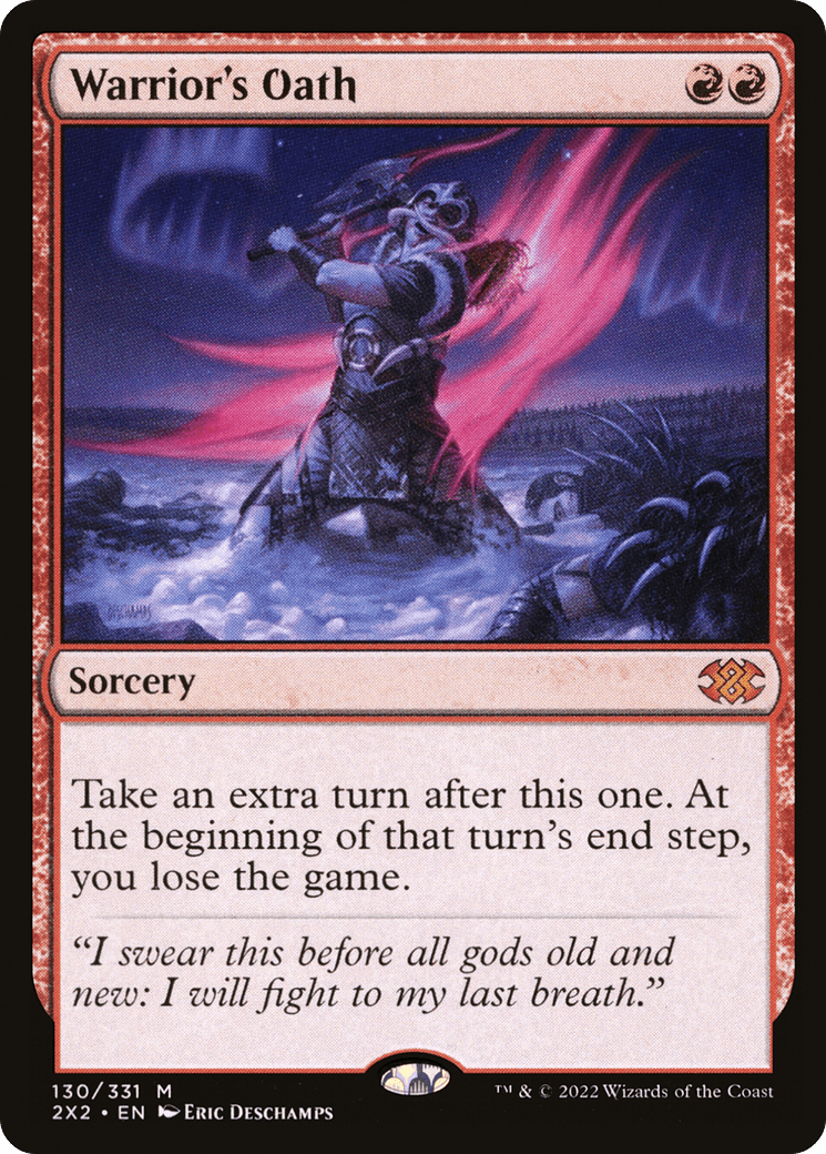 Warrior's Oath [Double Masters 2022] Foil