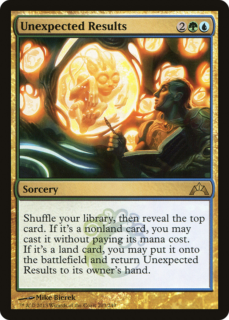 Unexpected Results [Gatecrash] Foil