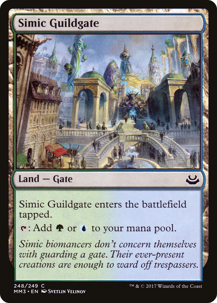 Simic Guildgate [Modern Masters 2017] Foil