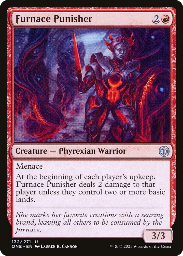 Furnace Punisher [Phyrexia: All Will Be One] Foil