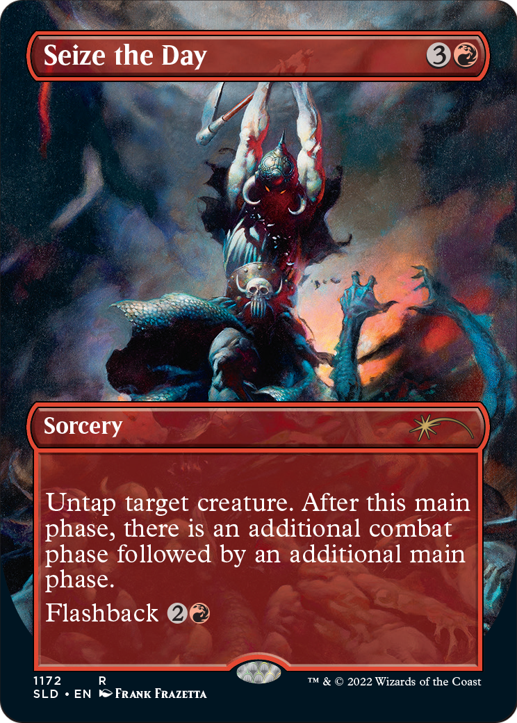 Seize the Day (Borderless) [Secret Lair Drop Series] Foil
