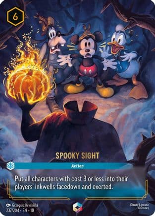 Spooky Sight (Enchanted) | Holofoil (237/204) [Whispers in the Well]