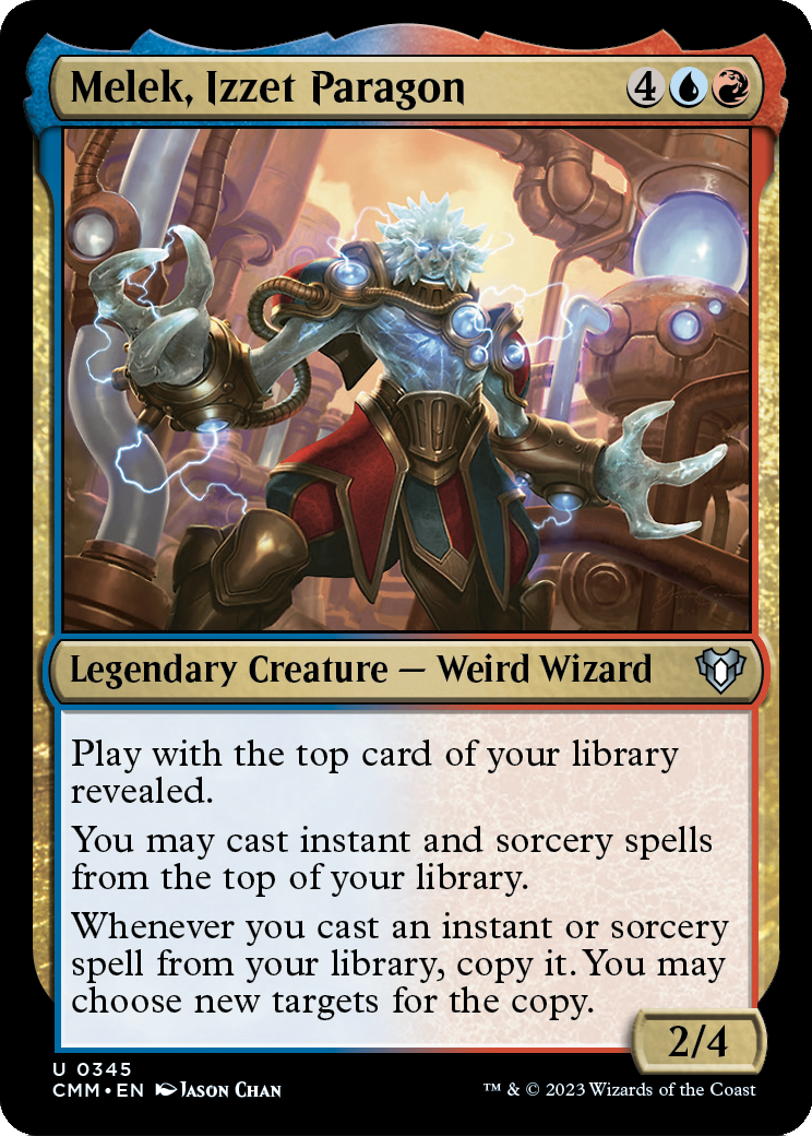 Melek, Izzet Paragon [Commander Masters] Foil