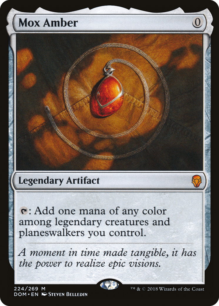 Mox Amber [Dominaria] Foil