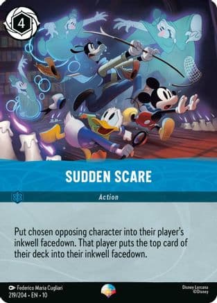 Sudden Scare (Epic) | Holofoil (219/204) [Whispers in the Well]